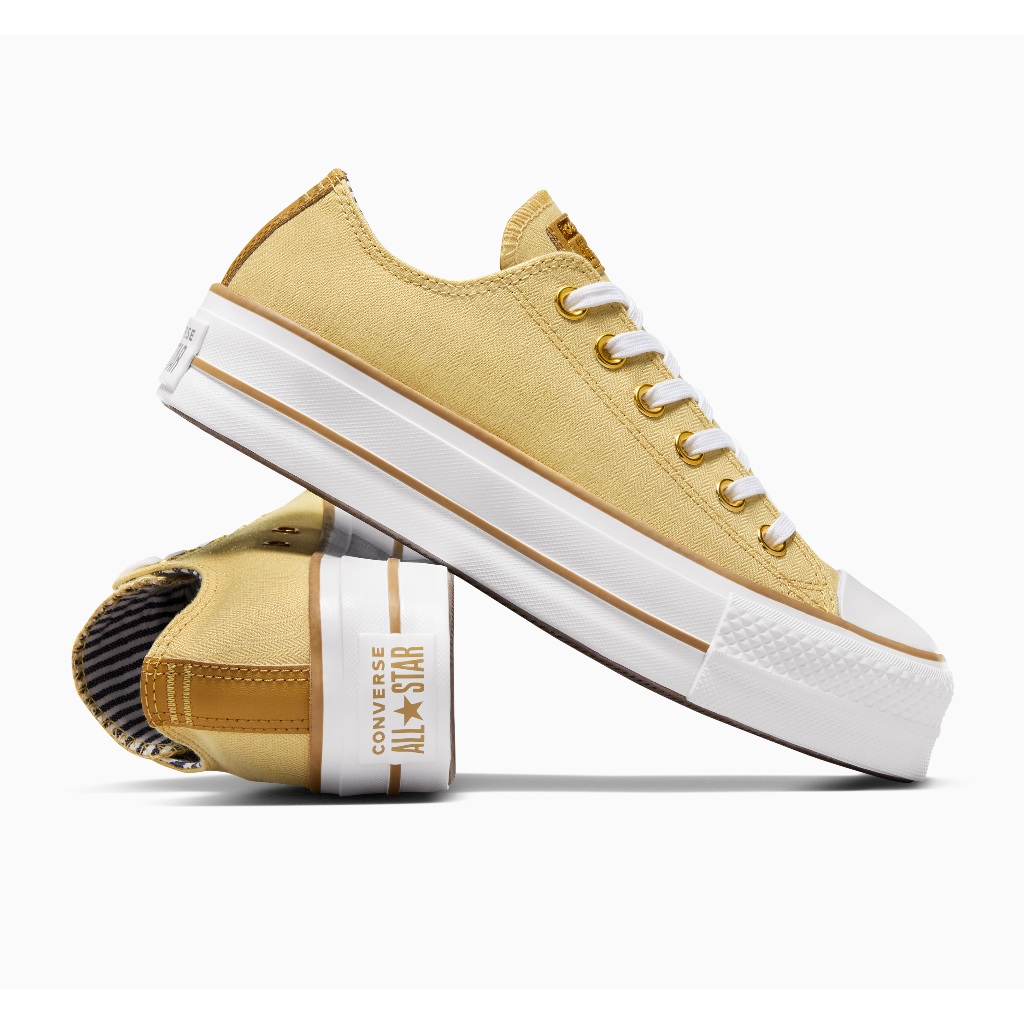 CONVERSE รองเท้า CTAS LIFT PLAY ON FASHION OX YELLOW ผู้หญิง A08109CF_S4YLXX