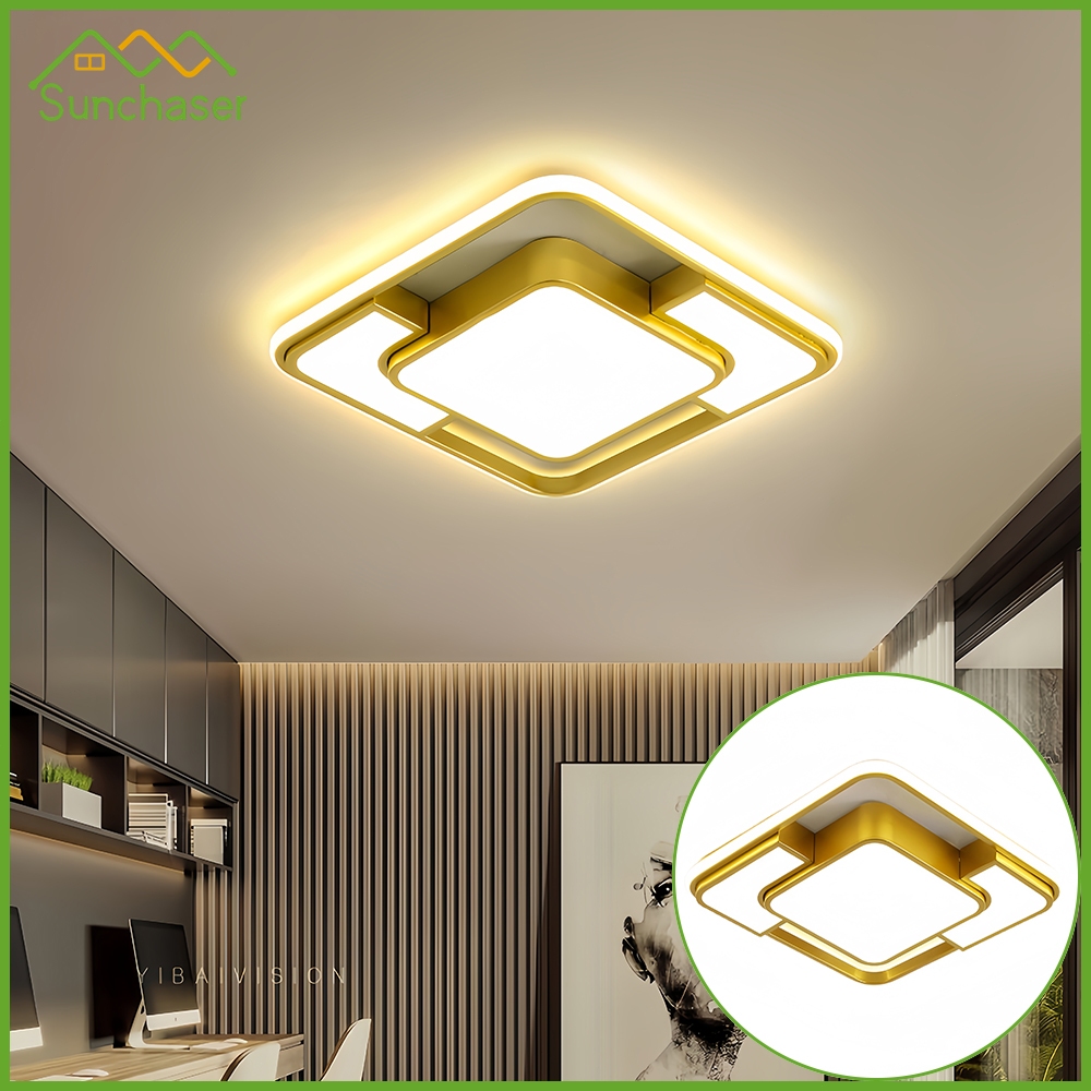 ไฟห้องนอน LED โคมไฟเพดาน ทันสมัยและเรียบง่าย ห้องนอน ห้องรับประทานอาหาร สำนักงาน ครัว ห้องน้ำ ระเบียง