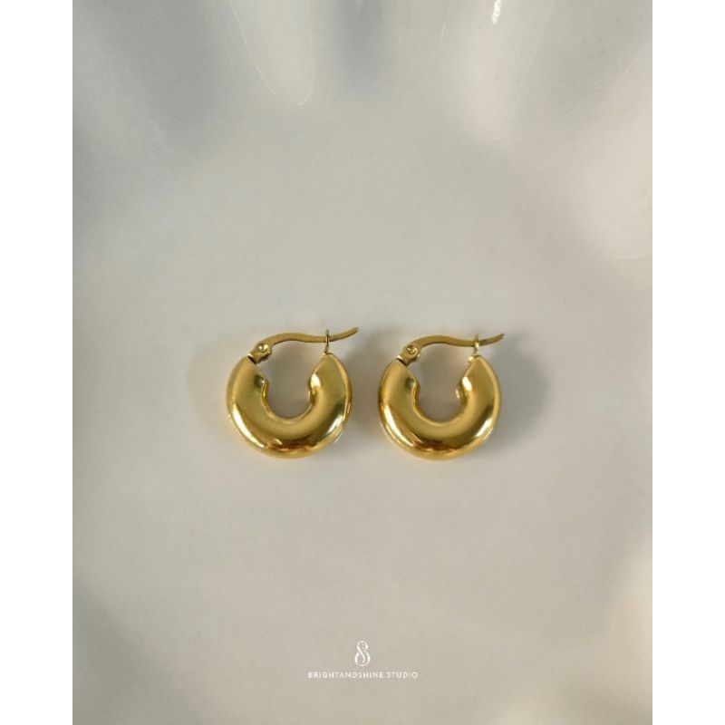 Bright and Shine - COMMON ROUNDED HOOP (2 cm.)
