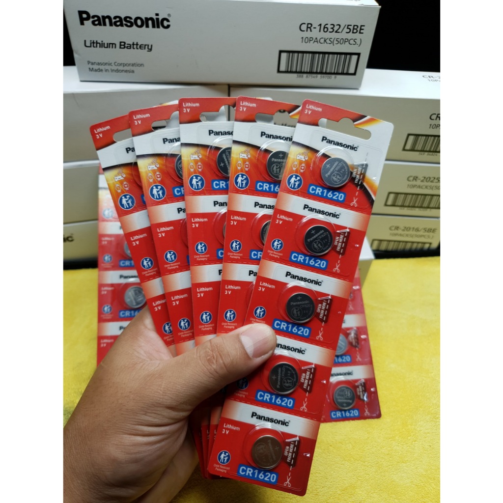 ถ่าน แบตรีโมท Toyota Vios 2013-2017 แท้ ตรงรุ่น ถูกกว่าศูนย์ ล้าน% (Panasonic CR1620)