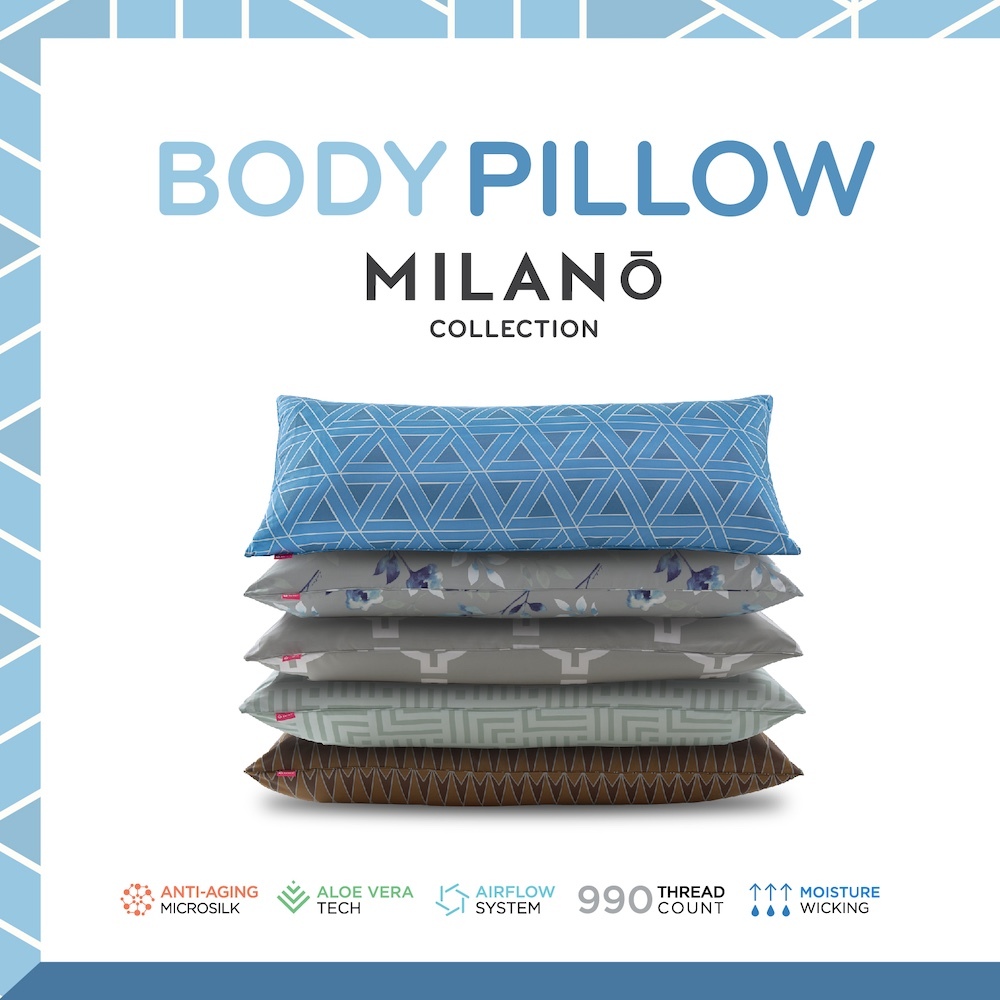 LOTUS หมอนบอร์ดี้ใยสังเคราะห์ รุ่น MILANO ส่งฟรี