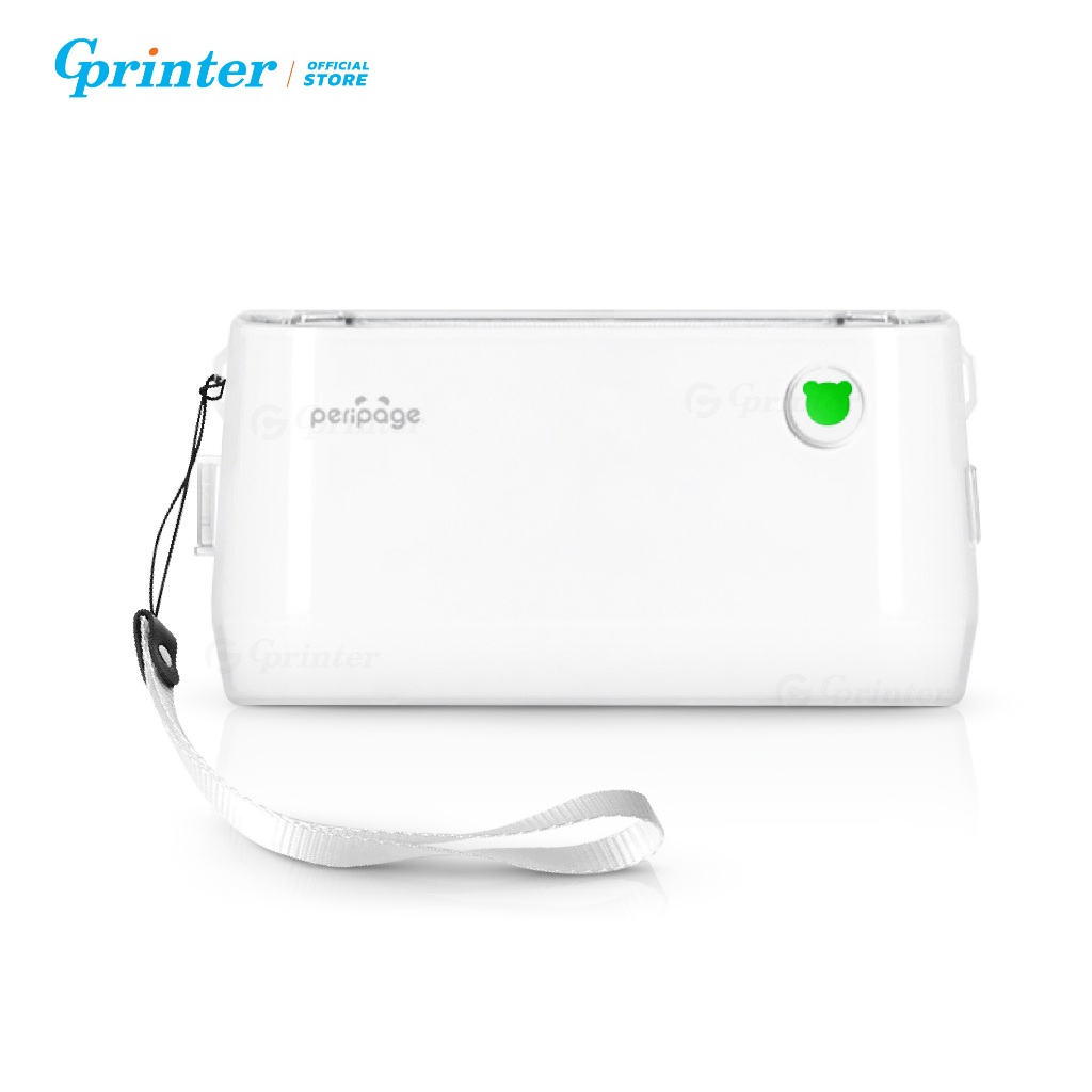 Gprinter เคสPeripage A9 เคสใส เคสเครื่องปริ้นพกพา สำหรับรุ่นA9 กันกระแทก มีสายคล้อง