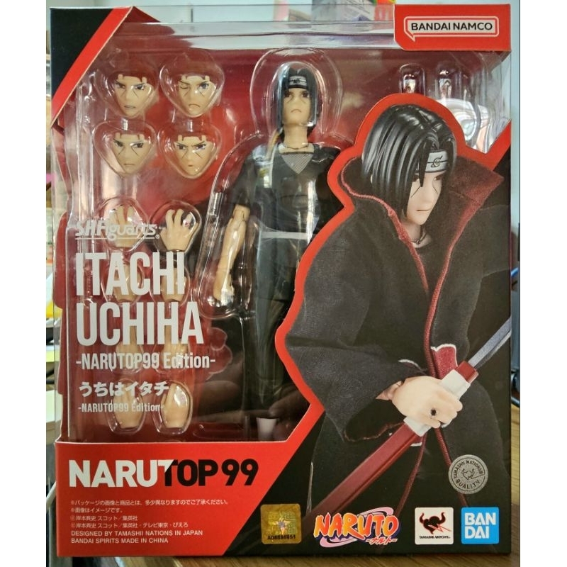 [พร้อมส่ง/มือ 1] S.H.Figuarts Itachi Uchiha -NARUTOP99 Edition-  4573102661678