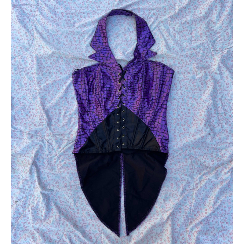 💜 DC Suicide Squad 💜คอเซ็ทมือสอง คอเซ็ท คอเซ็ทคอสเพลย์ Cosplay Corset