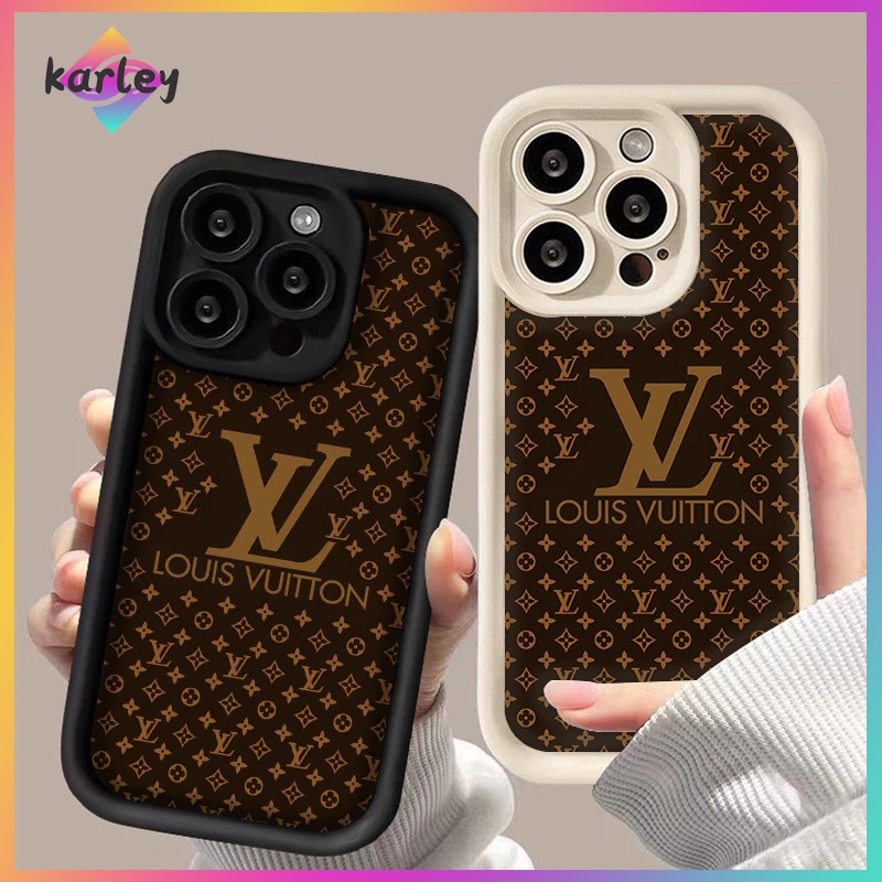Karley ลาย LV เข้ากันได้สำหรับ เคสไอโฟน iPhone16 15 14 13 12 11promax xsmax xs xr x 7 8plus เคส