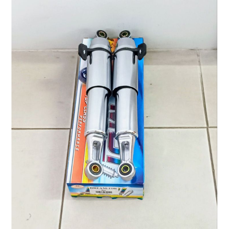 โช๊คหลัง / โช๊คอัพหลัง DREAM 110i , ดรีม 110i ซุปเปอร์คัพ รุ่นเก่าไฟหน้าเหลี่ยม ยี่ห้อMDI