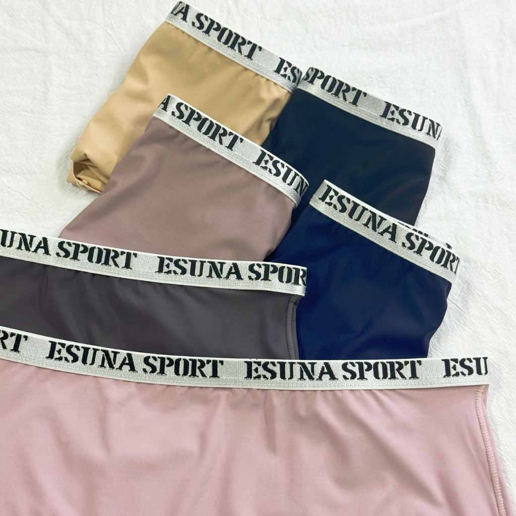 ESUNA ผ้าคุณภาพสูง กางเกงในผู้หญิง ผ้าไหมน้ำแข็งไร้รอยต่อ ผ้านุ่ม สะดวกสบายสุดๆ