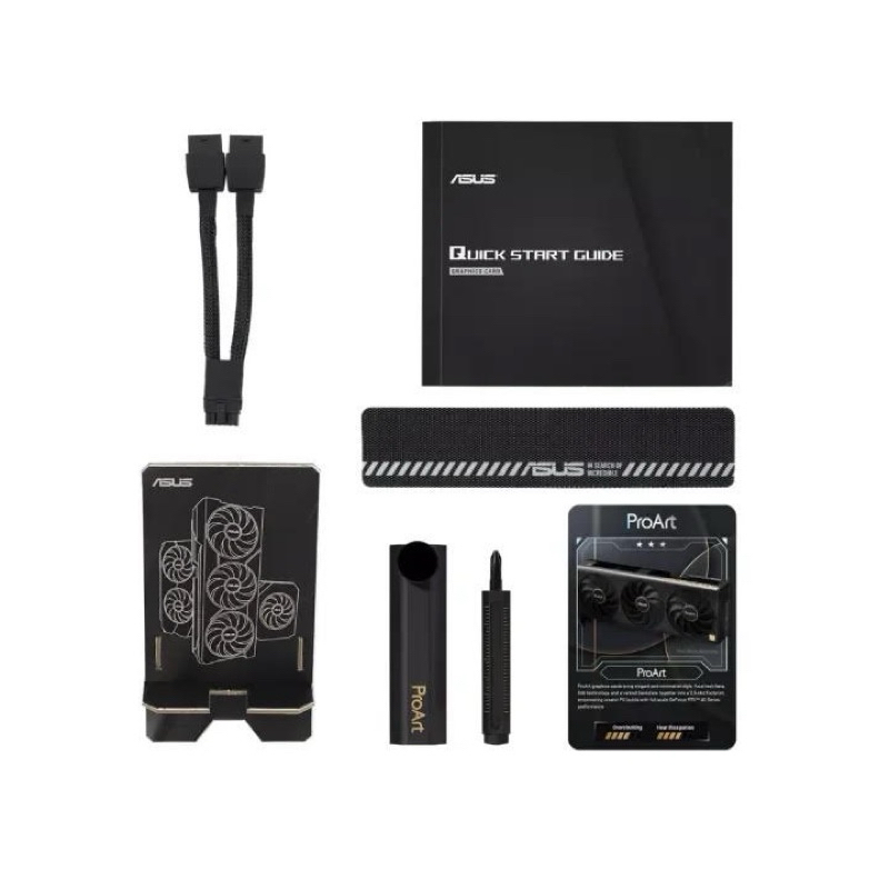 ASUS PROART GEFORCE RTX4070TI OC/12GB GDDR6X graphics card (90YV0J30-M0NA00)