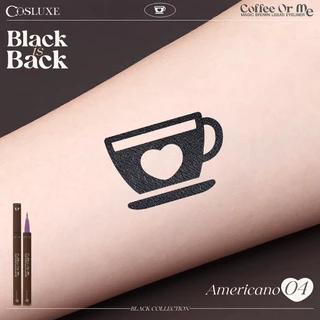 ถูก/แท้/มีไลฟ์ (มีสีใหม่) อายไลเนอร์ Cosluxe Coffee Or Me Magic Brown Liquid Eyeliner เขียนขอบตา เนื้อลิควิด ตาหวานละมุน