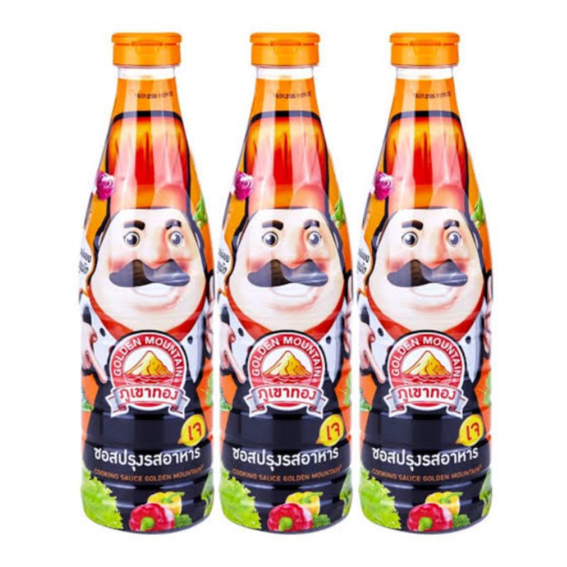 ซอสปรุงอาหารภูเขาทอง 700 มล. แพ็ค 3ขวด