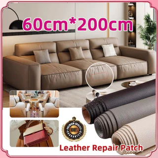 นำเข้า 3M เลียนแบบหนังแท้แข็งแรงหนากลับกาวตนเองหนังแพทช์ซ่อมโซฟา ในสต็อก