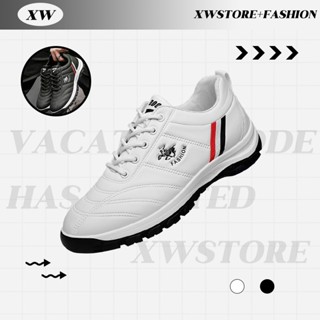 XWshopee ส่งตรงจากโกดังไทย รองเท้าผ้าใบแฟชั่นสำหรับผู้ชายิ ร…