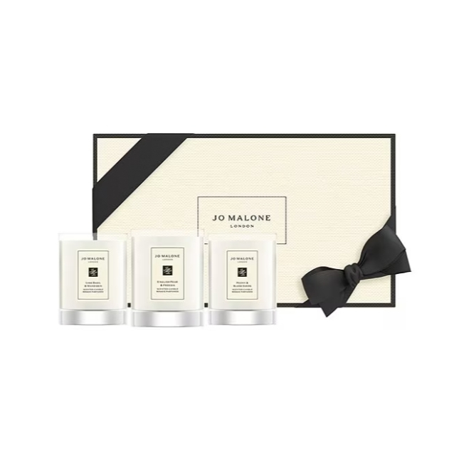 jo malone travel candle trio 3pcs 65g.เทียนหอม