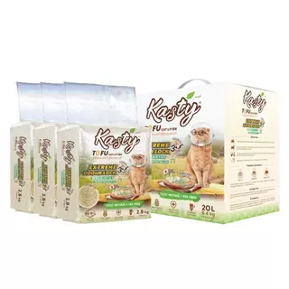 (20L) Kasty Extreme Clumping / Odour Lock ทรายแมวหอมยาวนาน ช่วยกำจัดกลิ่นเหม็นและแบคทีเรียในทรายแมว