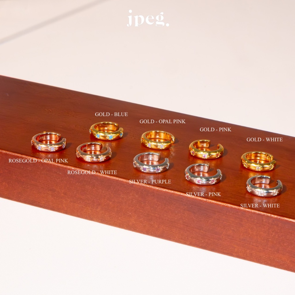 JPEG - Starburst Ear Cuff