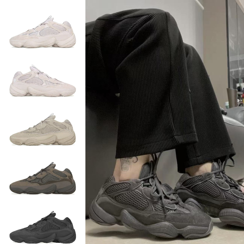 รับประกันของแท้ Adidas yeezy 500 รองเท้าผ้าใบ