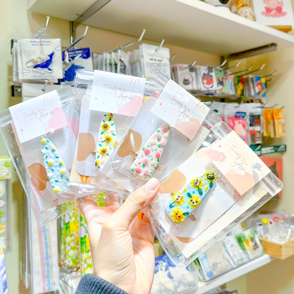 Flower Hairclip 💐กิ๊บติดผม ลาย ดอกไม้ สุดหวานแหวว ลุกคุณหนูมาเอง กิ๊บ สวย ๆ ใส่แล้วจึ้ง  [Twenty.two