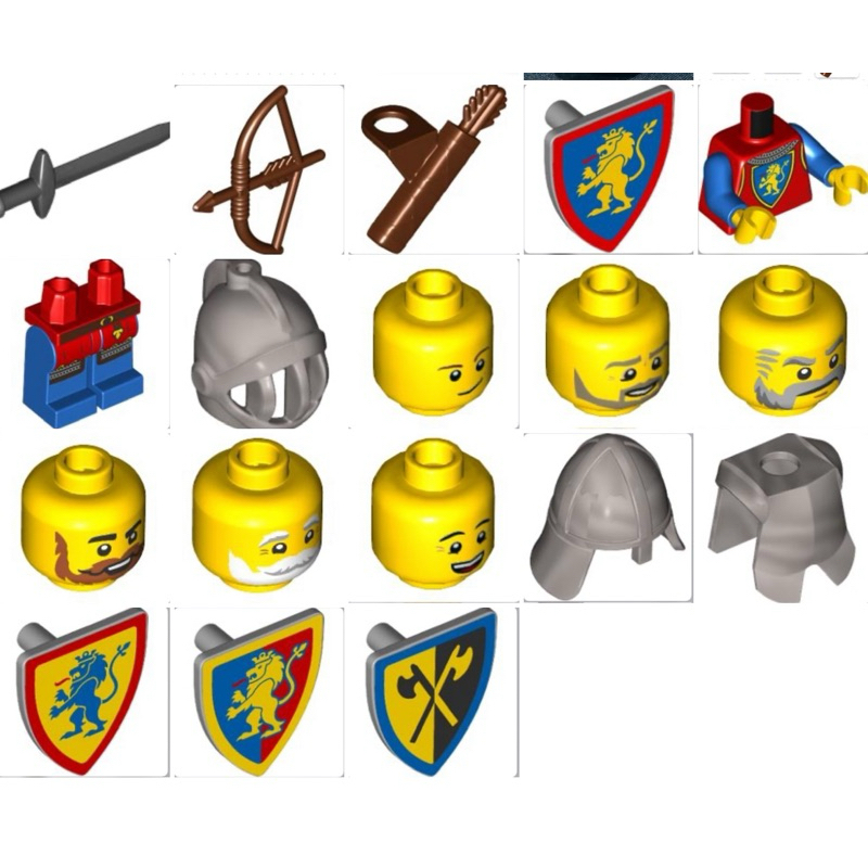 Lego Pick A Brick Minifig Lion Knight ของแท้ ของใหม่
