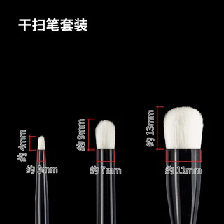 RAY STUDIO Dry Brush Pen แปรงทาสีแห้งขนาดเล็ก แปรงเพ้นท์สีโมเดล แปรงทำสีเอฟเฟค มี 3 ขนาด ขนแปรงพรีเมี่ยมล้างสีออกง่าย