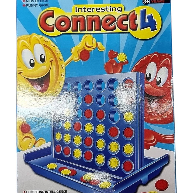 ส่งด่วน!! 2 วัน เกมบิงโกหยอดเหรียญ Connect 4  ขนาดใหญ่ เกมส์บิงโก เสริมทักษะวางแผน