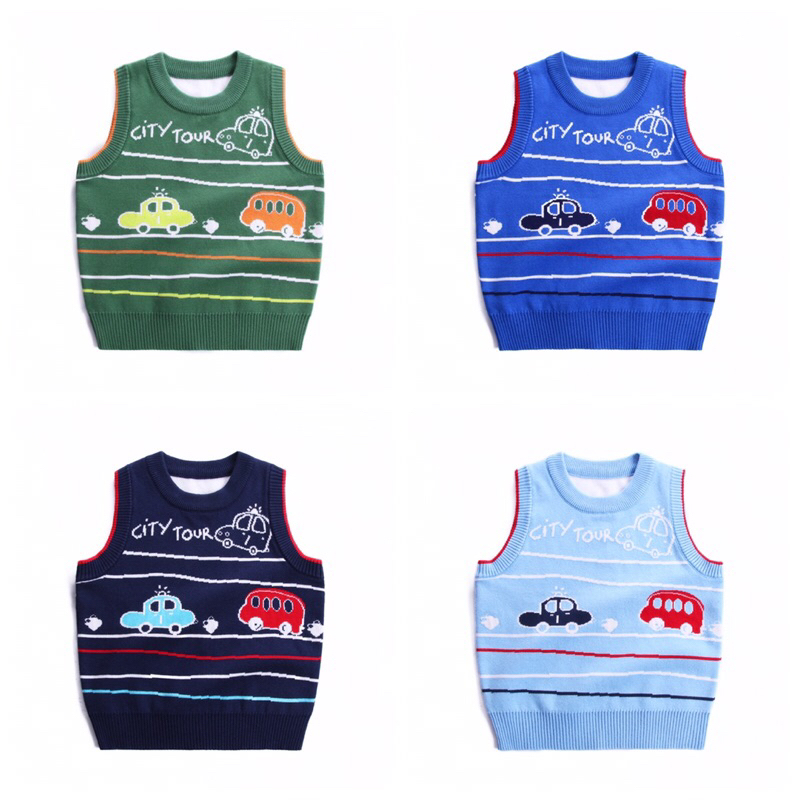 Kawaii..เสื้อกั้กเด็ก เด็กอายุ1-8 ปี  ผ้าไหมพรม สไตล์เกาหลีขนาด90-140 นุ่มนิ่ม ใส่นอน-เที่ยว-อยุ่บ้านกันหนาว และปิดพุง