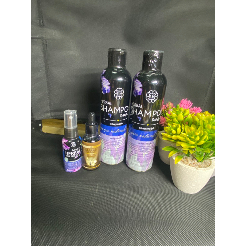 (ชุดปลูกผม4ชิ้น)แชมพูอัญชัน1ขวด-ครีมนวด1ขวด-สเปรย์1ขวด-แฮร์โทนิค1ขวด - รูปที่ 2