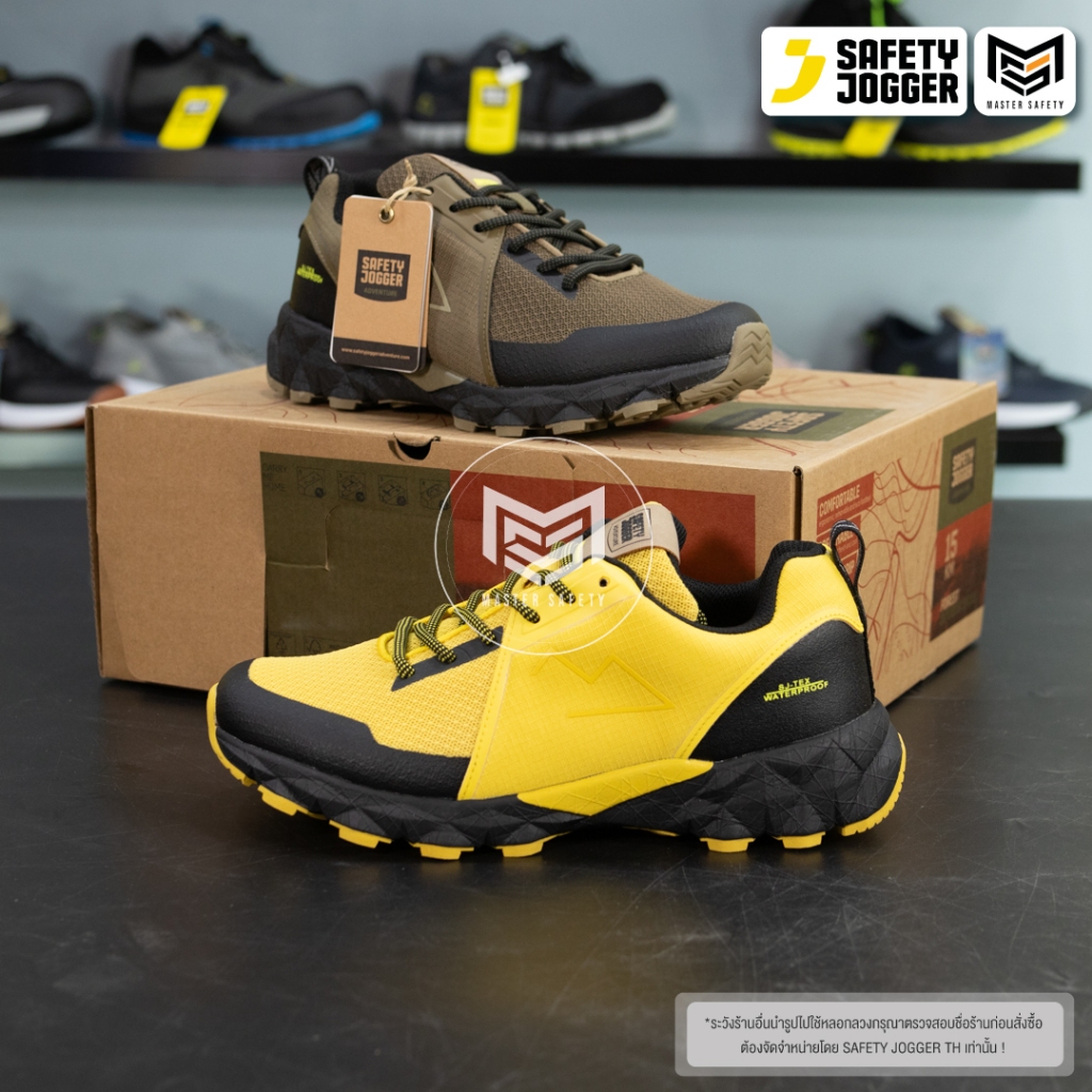 [รับประกัน3เดือน] Safety Jogger รุ่น TAMAN รองเท้าผ้าใบ กันน้ำ น้ำหนักเบา ระบายอากาศได้ดี
