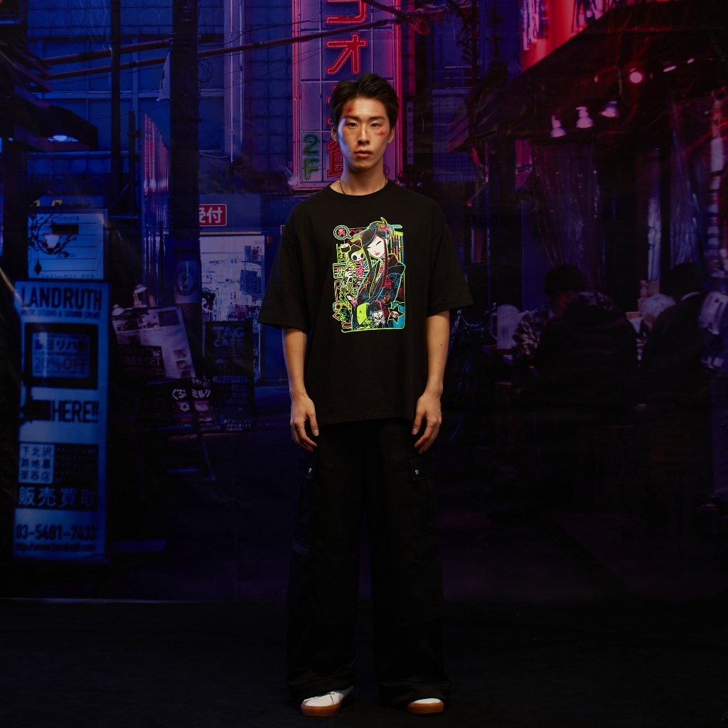 TOKIDOKI  เสื้อยืด KICHIJOJI KINETIC