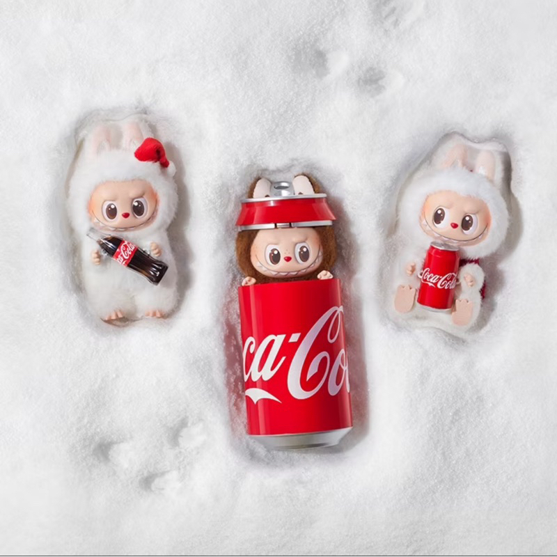[ พร้อมส่งจากไทย 🇹🇭 ] ⭐️ ใช้โค้ดลดร้านสุดคุ้ม 20-25% 🥤🌰 THE MONSTERS COCA-COLA SERIES-Vinyl Face Blind Box
