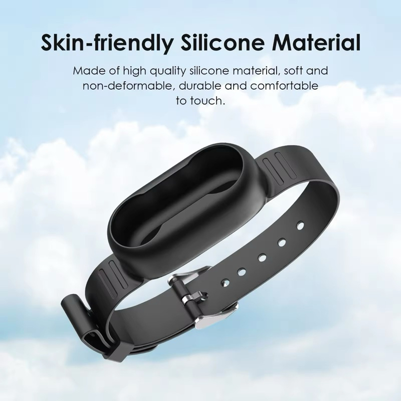 PULUZ For Insta360 GO 3 / GO 3S Camera Silicone Case Wristband Bicycle Strap Extension Mount