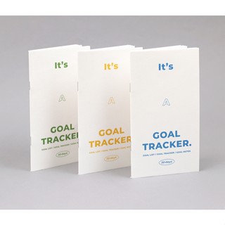 Goal Tracker Book-30 Days สมุดบันทึกตั้งเป้าหมาย 30 วัน