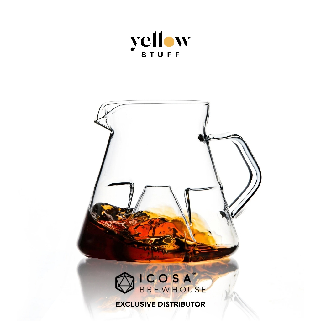 ICOSA Brewhouse - AVENSI WAVE Cyclone Carafe เหยือกเซิร์ฟกาแฟ เหยือกดริปกาแฟ