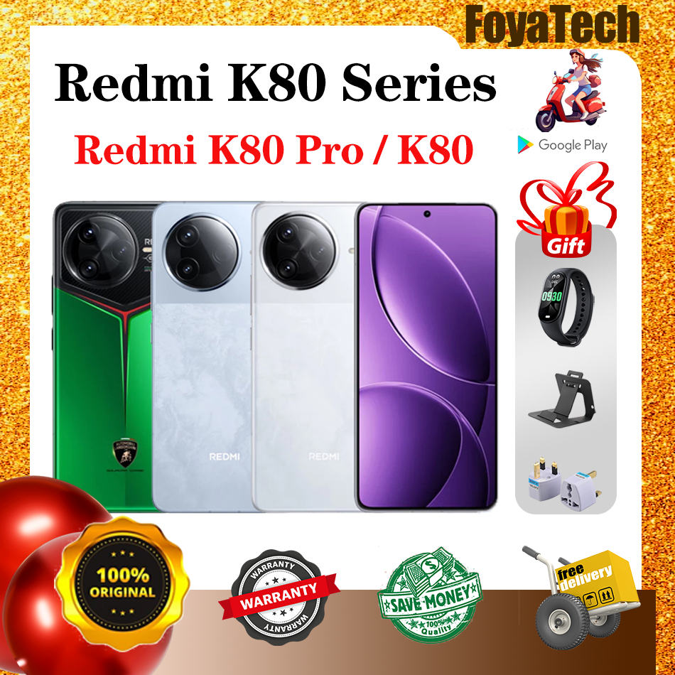 Xiaomi Redmi K80 Pro Snapdragon 8 Elite 6000 mAh 120W Fast Charging  K80 Snapdragon 8 Gen 3 Dual SIM