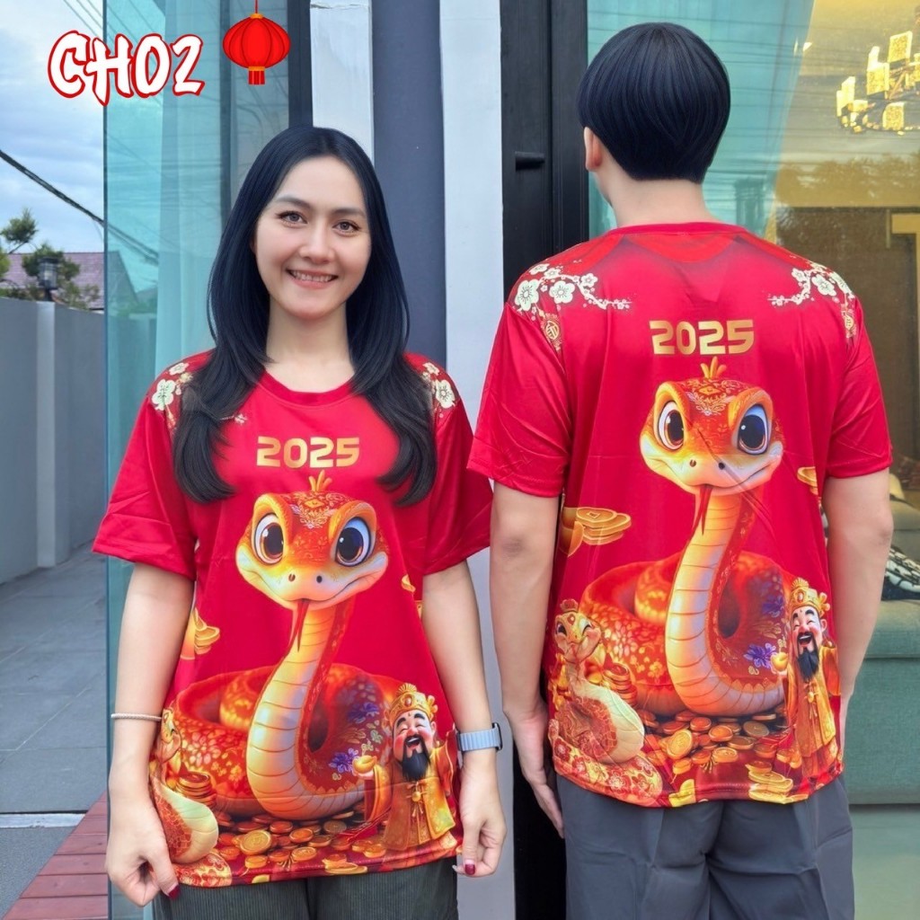 เสื้อตรุษจีน ผ้าไมโคร จัดส่งไวจากกรุงเทพ ใส่สบายระบายอากาศได้ดี