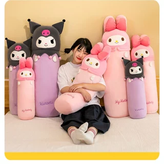 หมอนตุ๊กตาการ์ตูนนุ่ม หมอนนอน ทรงกระบอก ของขวัญวันเกิด น่ารัก ขนาด 60ซม./80ซม.