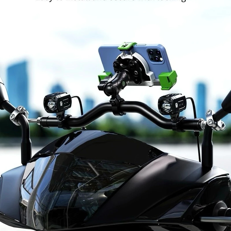 KEWIG HB5 บาร์เสริมยาวติดแกนกระจกมอเตอร์ไซค์ ใช้ได้ทุกรุ่น ไม่ต้องถอดกระจก - รูปที่ 2