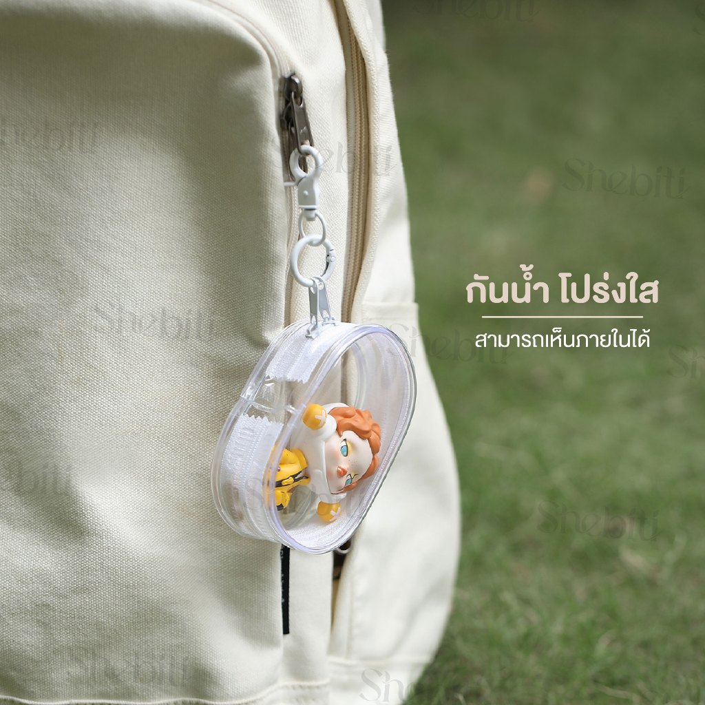 Shebiti FaSoLa Cable storage bag กระเป๋า เก็บสายเคเบิ้ล เก็บของ สายชาร์จ หูฟัง ถุงPVC ใส กระเป๋าเล็ก gatget พกพา