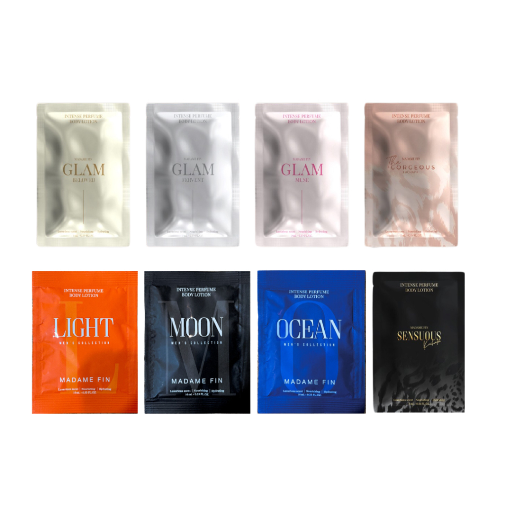 ของแท้100% โลชั่นซอง มาดามฟิน Glam Men Sensuous Gorgeous Madame Fin