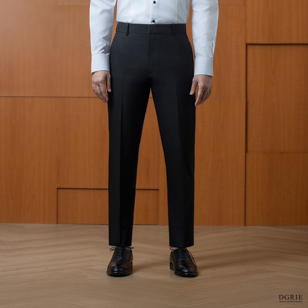 DGRIE PLAY – Play Black T/R 2button Pants - กางเกงสีดำ