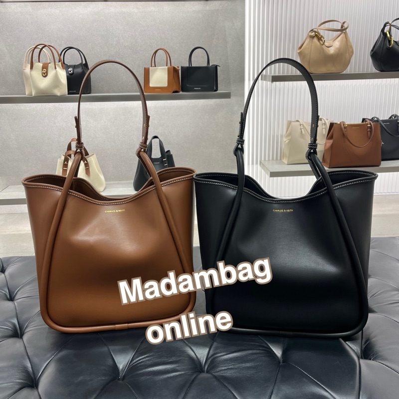 CHARLES & KEITH Lyla Tubular Tote Bag กระเป๋าสะพายไหล่