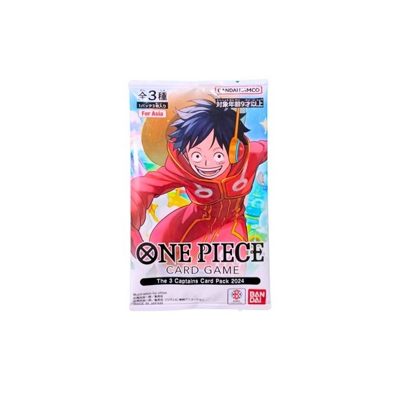 Bandai One Piece Card Game The 3 Captains Pack Set 2024 (V Jump Oct 2024 Special Pack)  458276982478