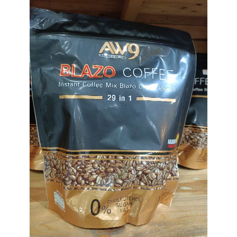 Blazo Coffee กาแฟสมุนไพร 29 ชนิด ซองดำ หอมอร่อย