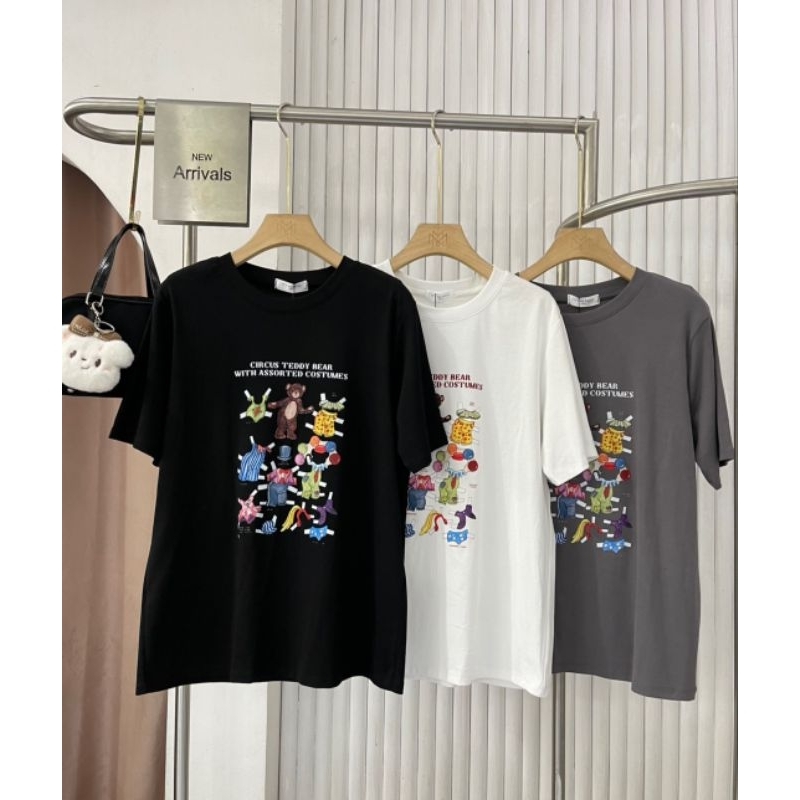 เสื้อยืดตุ้กตาป่ะ ป้าย it's me basic