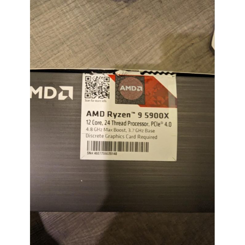 AMD Ryzen 9 5900x ประกันไทย