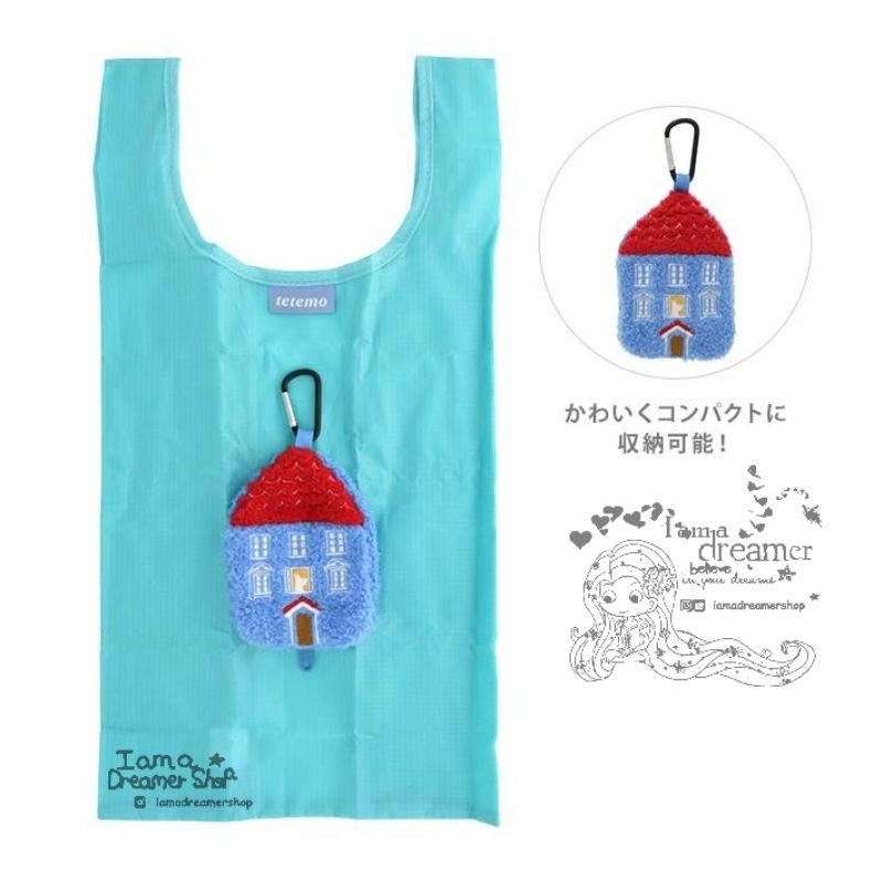 พร้อมส่ง กระเป๋าบ้านมูมิน Moomin House Eco Bag