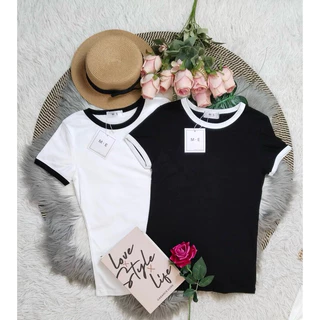 เสื้อยืดป้ายM.E : เสื้อยืดมี30สีพร้อมส่ง