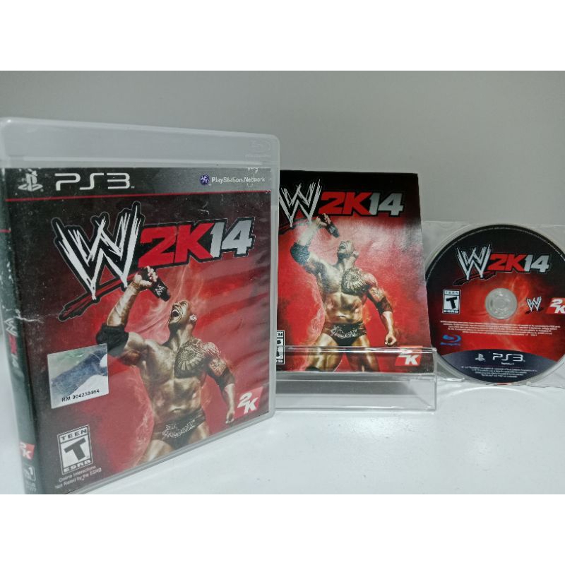 แผ่นเกมส์ Ps3 - WWE : 2K14 (Playstation 3) (อังกฤษ) ‼️ปกเคยเปียกน้ำตามภาพ