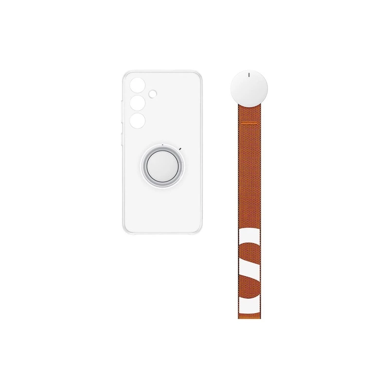Samsung S24/S24+ Clear Gadget Case เคสใสขาตั้งพร้อมสายห้อย thumbnail 7