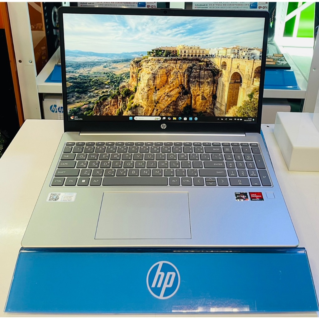 โน๊ตบุ๊ค HP 15-fc0290AU Silver