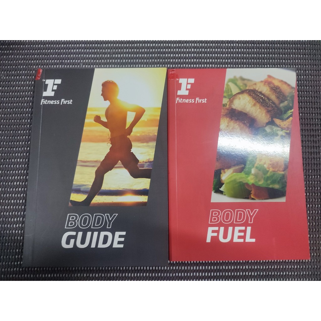 หนังสือ Body Guide + Body Fuel โดย Fitness First (2 เล่ม)